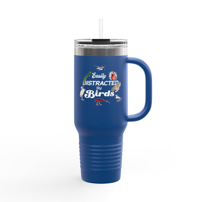 Easily Distracted by Birds Insulated Travel Mug - 40oz Adventure Companion