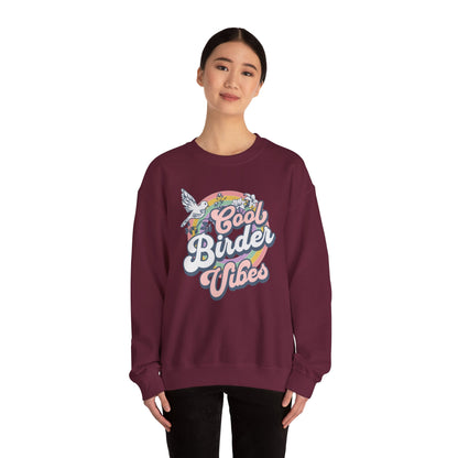 Cool Birder Vibes Sweatshirt - Unisex Heavy Blend™ Crewneck