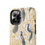 Elegant Peacock Tough Phone Case - Stylish Protection for Nature Lovers