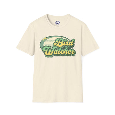 Bird Watcher Unisex Softstyle T-Shirt - Retro Vibe Tee for Casual Wear