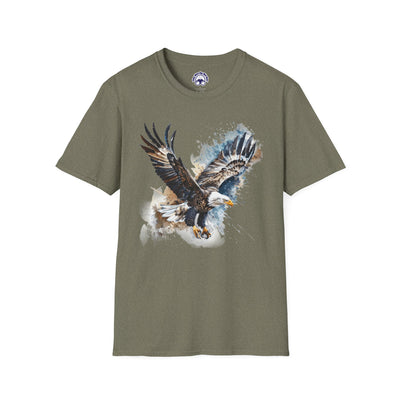 Majestic Eagle Birdwatching Enthusiast Unisex Softstyle T-Shirt