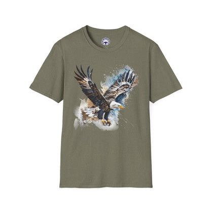 Majestic Eagle Birdwatching Enthusiast Unisex Softstyle T-Shirt