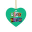 Bird Nerd Ceramic Ornament