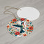 Hummingbird Blooms Ceramic Ornament —4 Shapes