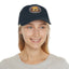 The Nerdy Birder - "I'd Rather be Birding" Dad Hat, Leather Patch Cap, Perfect Gift for Dads, Nature Lovers, Casual Style Cap, Summer Accessories