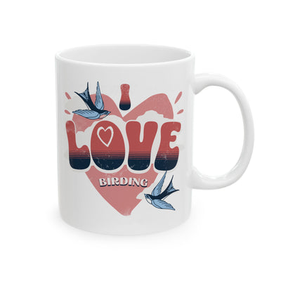 I Love Birding Ceramic Mug - Perfect for Gifting and Celebrations