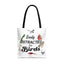 Easily Distracted By Birds Tote Bag – Perfect for Bird Lovers & Nature Enthusiasts