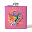 Hummingbird Rainbow Stainless Steel Flask - 6oz