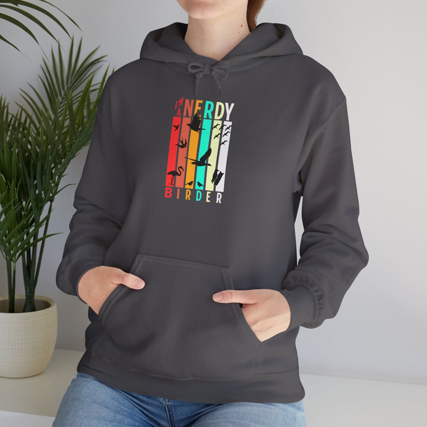 The Nerdy Birder - "I'm A Nerdy Birder" Unisex Hoodie - Cozy Sweatshirt for Nature Lovers