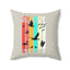 I'm A Nerdy Birder Square Pillow - Home Decor