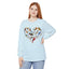 Bird Heart Unisex Garment-dyed Long Sleeve T-Shirt