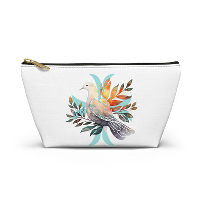 Peaceful Dove Accessory Pouch in White