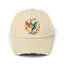 The Nerdy Birder Hummingbird Vintage Style Hat - Unisex Distressed Cap