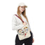 Heart of Birds Tote Bag - Natural color - Heart Design for Nature Enthusiasts
