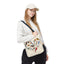 Heart of Birds Tote Bag - Natural color - Heart Design for Nature Enthusiasts