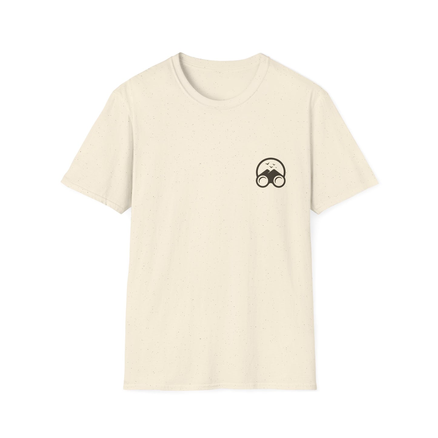 Texas Red-Tailed Hawk on the back of the T-Shirt