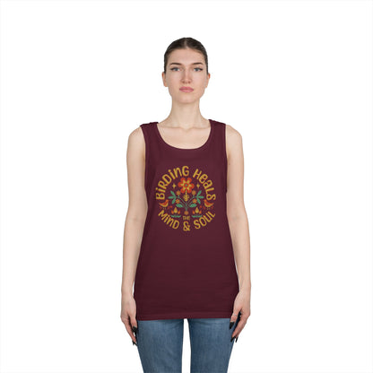 Birding Heals Tank Top, Gift for Bird Lovers