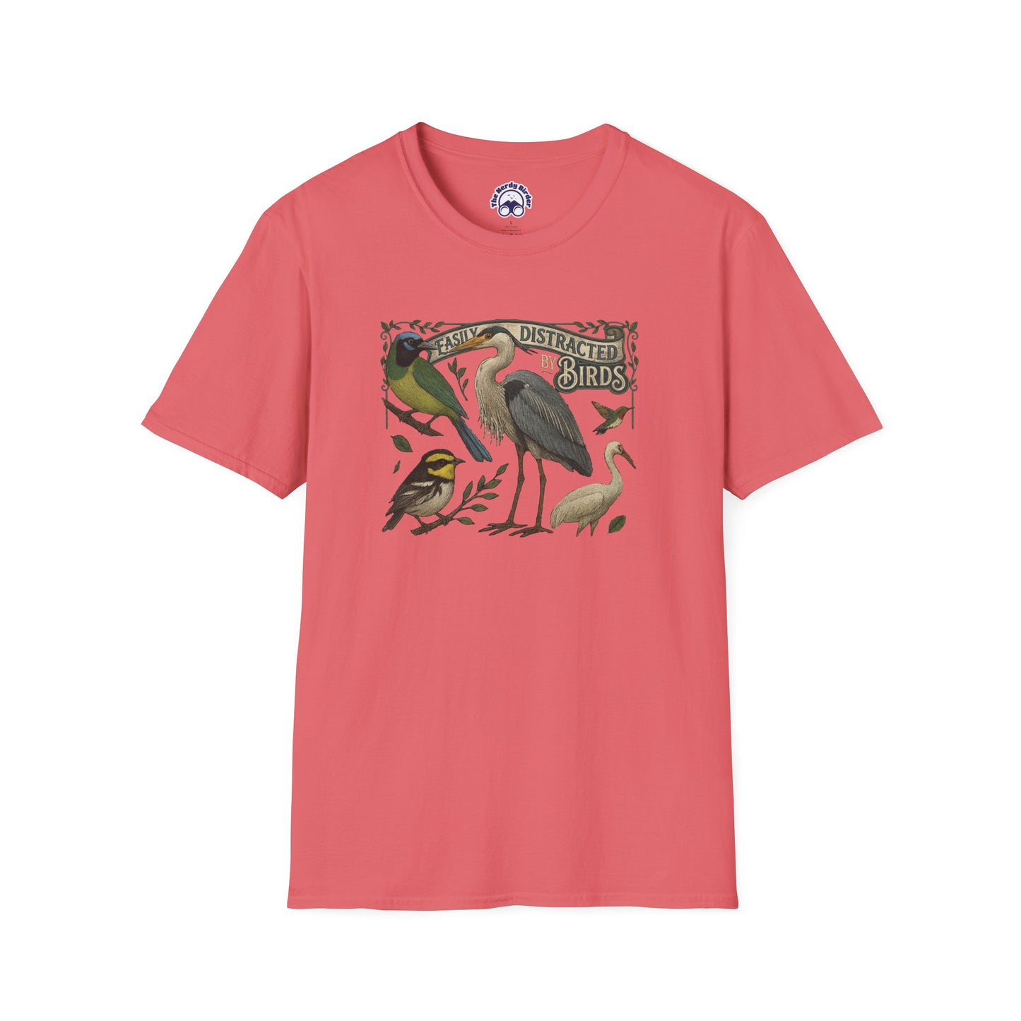 Easily Distracted by Texas Birds Graphic T-Shirt