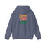 Peace Love Birds Unisex Hoodie Back Design - Cozy Sweatshirt for Nature Lovers