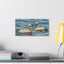 Elegant Pelican Canvas Gallery Wrap - Coastal Wall Art for Nature Lovers
