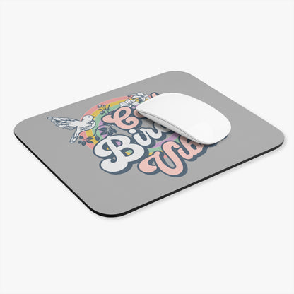 Cool Birder Vibes Mouse Pad - Stylish Desk Accessory for Bird Lovers