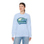 Bird Watcher Teal Graphic Unisex Crewneck Sweatshirt