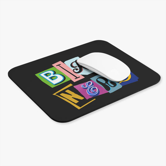 Colorful Bird Nerd Mouse Pad - Fun & Quirky Desk Accessory