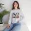 Hummingbird In Bloom Graphic Unisex Crewneck Sweatshirt