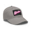 Pink Birder Hat with Leather Patch