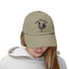 The Nerdy Birder Fluent In Fowl Language Vintage Style Hat - Unisex Distressed Cap