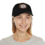 The Nerdy Birder - "Cool Birder Vibes" Dad Hat, Leather Patch Cap, Perfect Gift for Dads, Nature Lovers, Casual Style Cap, Summer Accessories