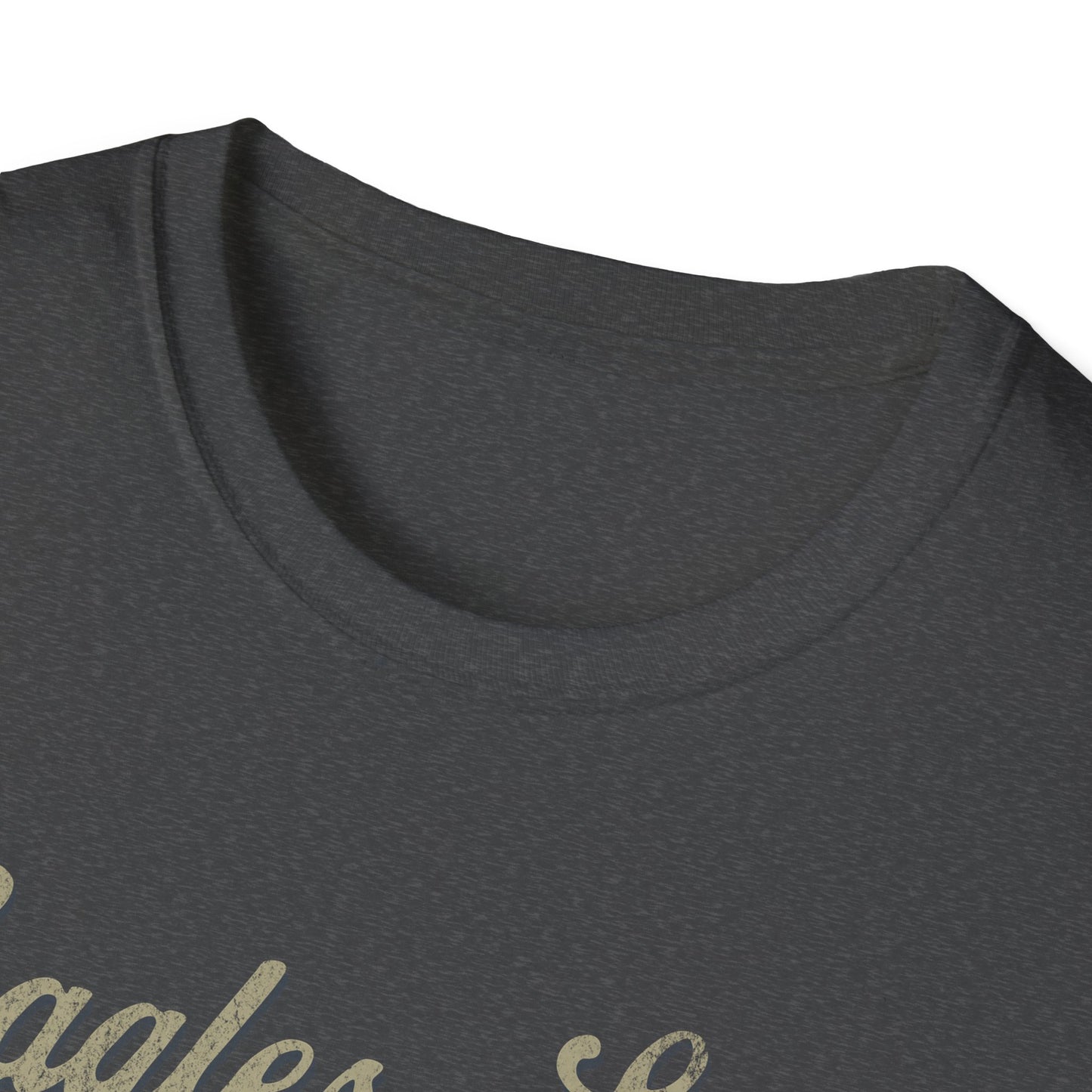 Eagles Soar Unisex Softstyle T-Shirt - Nature Inspired Graphic Tee