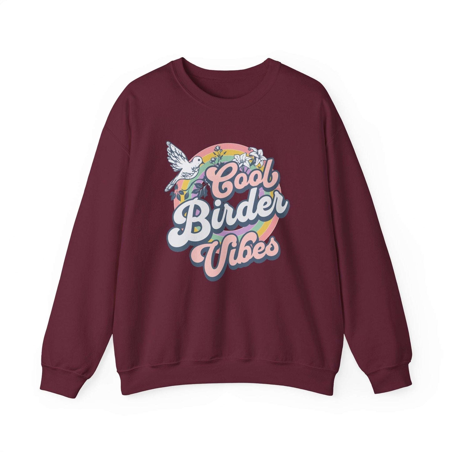 Cool Birder Vibes Sweatshirt - Unisex Heavy Blend™ Crewneck