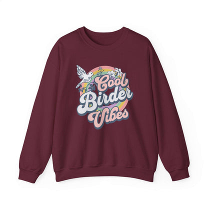 Cool Birder Vibes Sweatshirt - Unisex Heavy Blend™ Crewneck