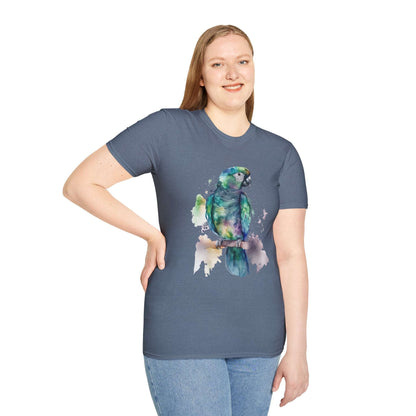 Elegant Parrot Unisex Softstyle T-Shirt