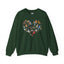 Bird Heart Graphic Unisex Crewneck Sweatshirt