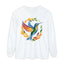 Hummingbird Rainbow Garment-dyed Long Sleeve T-Shirt