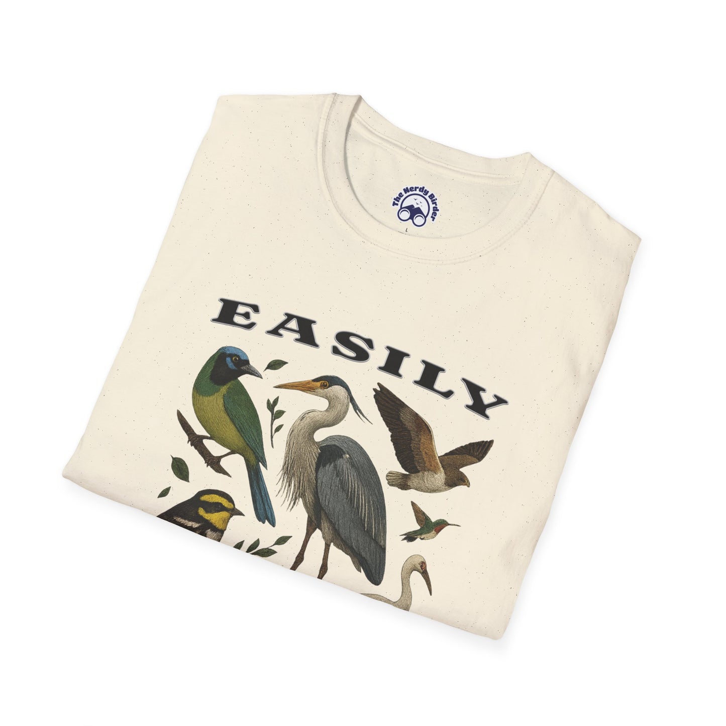 Easily Distracted by Birds Graphic T-Shirt