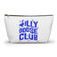 Silly Goose Club Accessory Pouch | Fun Makeup Bag | Travel Organizer | Gift for Friends | Cute Storage Solution | Quirky T-bottom Bag