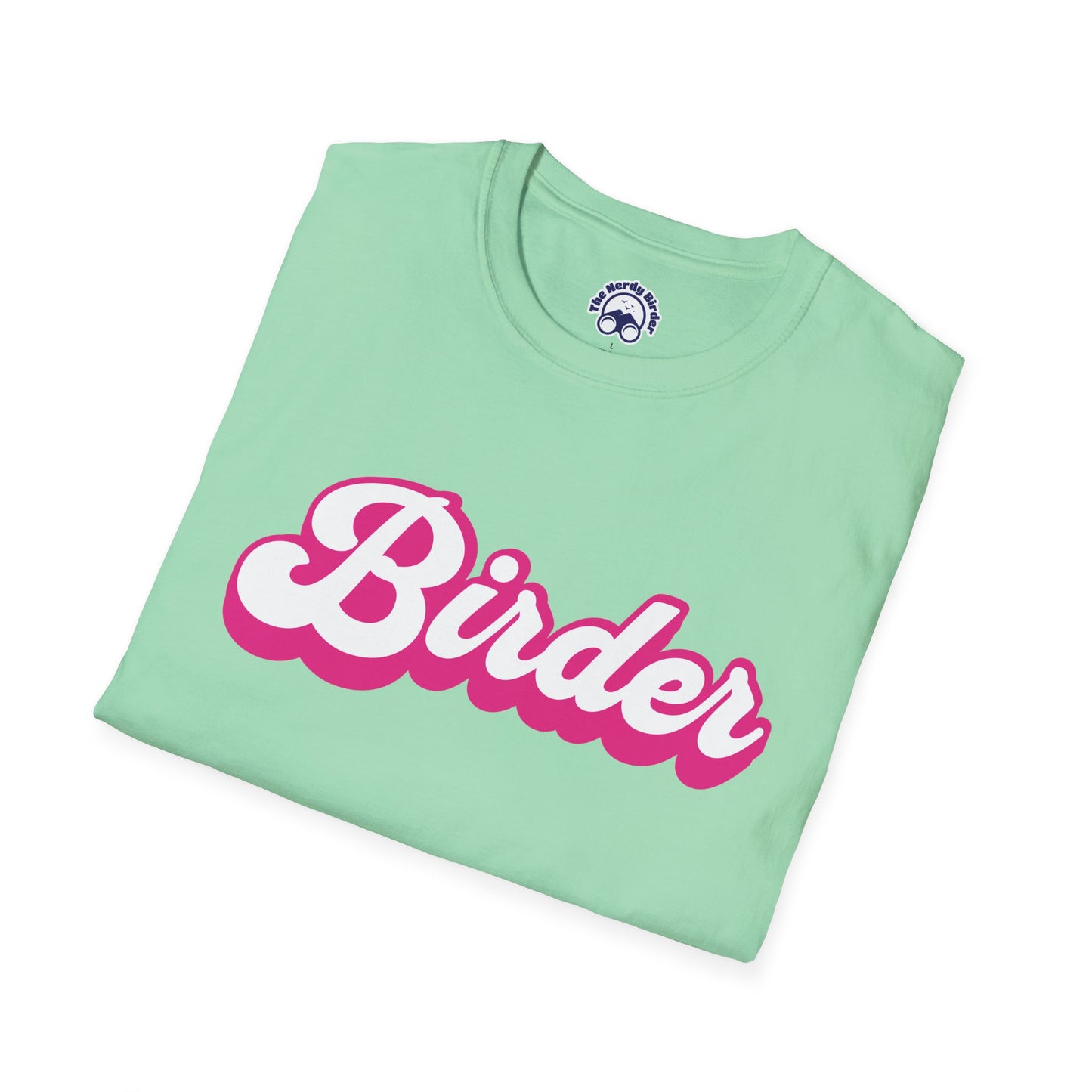 Birder Unisex Softstyle T-Shirt - Retro Vibe Tee for Casual Wear