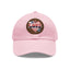 The Nerdy Birder - "I Love BIrding" Dad Hat, Leather Patch Cap, Perfect Gift for Dads, Nature Lovers, Casual Style Cap, Summer Accessories