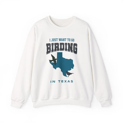 Birding in Texas Crewneck Sweatshirt - Unisex Heavy Blend