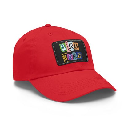 The Nerdy Birder - Bird Nerd Dad Hat with Leather Patch, Casual Cap for Bird Lovers, Unique Gift for Birdwatching, Outdoor Adventure Hat, Unisex