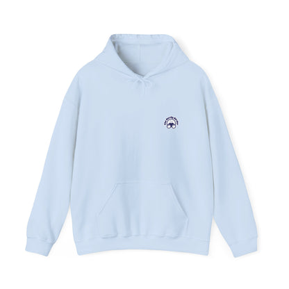 Peace Love Birds Unisex Hoodie Back Design - Cozy Sweatshirt for Nature Lovers