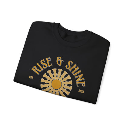 Rise & Shine Early Bird Crewneck Sweatshirt - Perfect for Bird Lovers