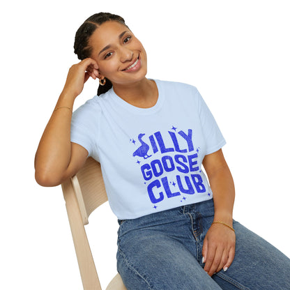 Silly Goose Club Unisex Softstyle T-Shirt - Retro Vibe Tee for Casual Wear