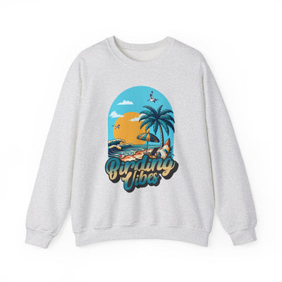 Birding Vibes Unisex Heavy Blend™ Crewneck Sweatshirt - Casual Beach Aesthetic