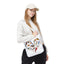 Bird Lovers Tote Bag - Colorful Heart Design for Nature Enthusiasts