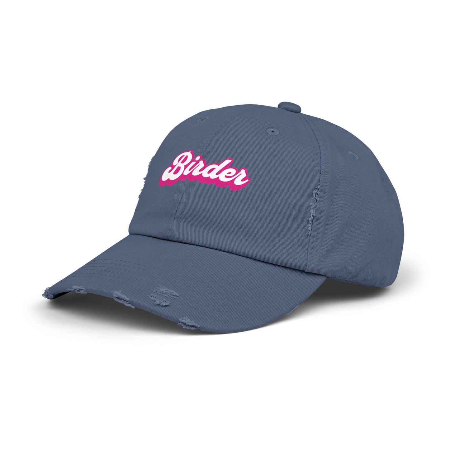 The Nerdy Birder Birder Vintage Style Hat - Unisex Distressed Cap