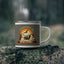I’d Rather Be Birding Adventure-Inspired Enamel Camping Mug